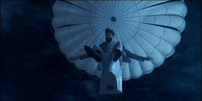 Legends of Tomorrow 706 toilet parachute