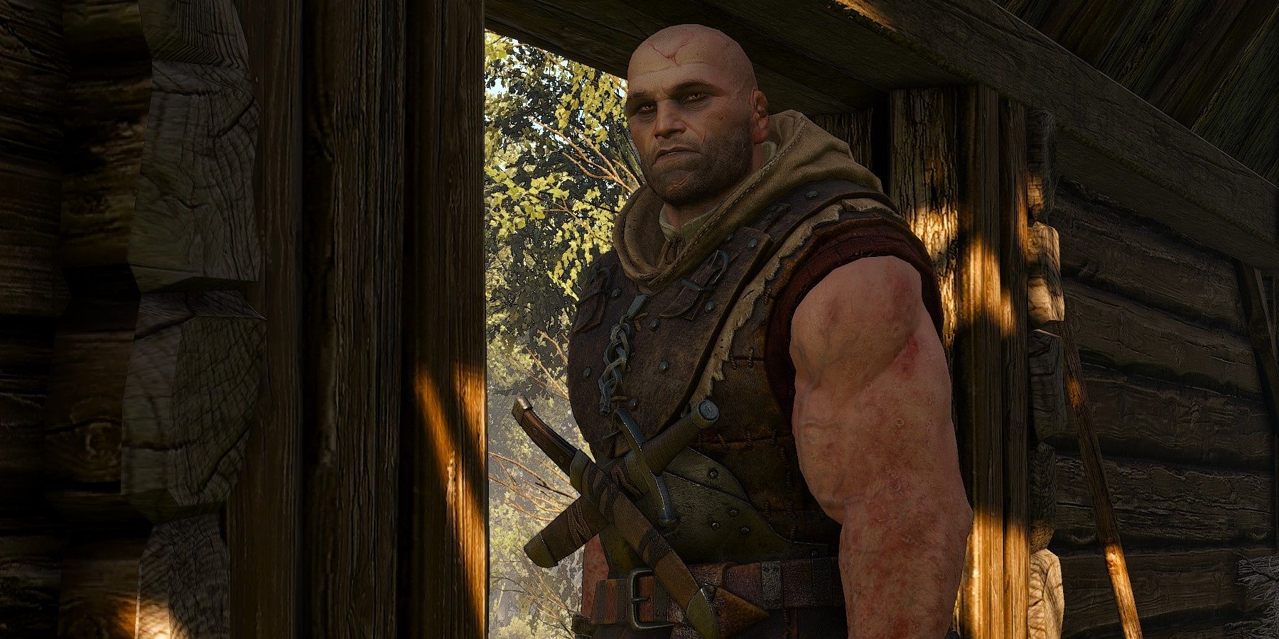 Letho In The Witcher 3 after meeting with geralt