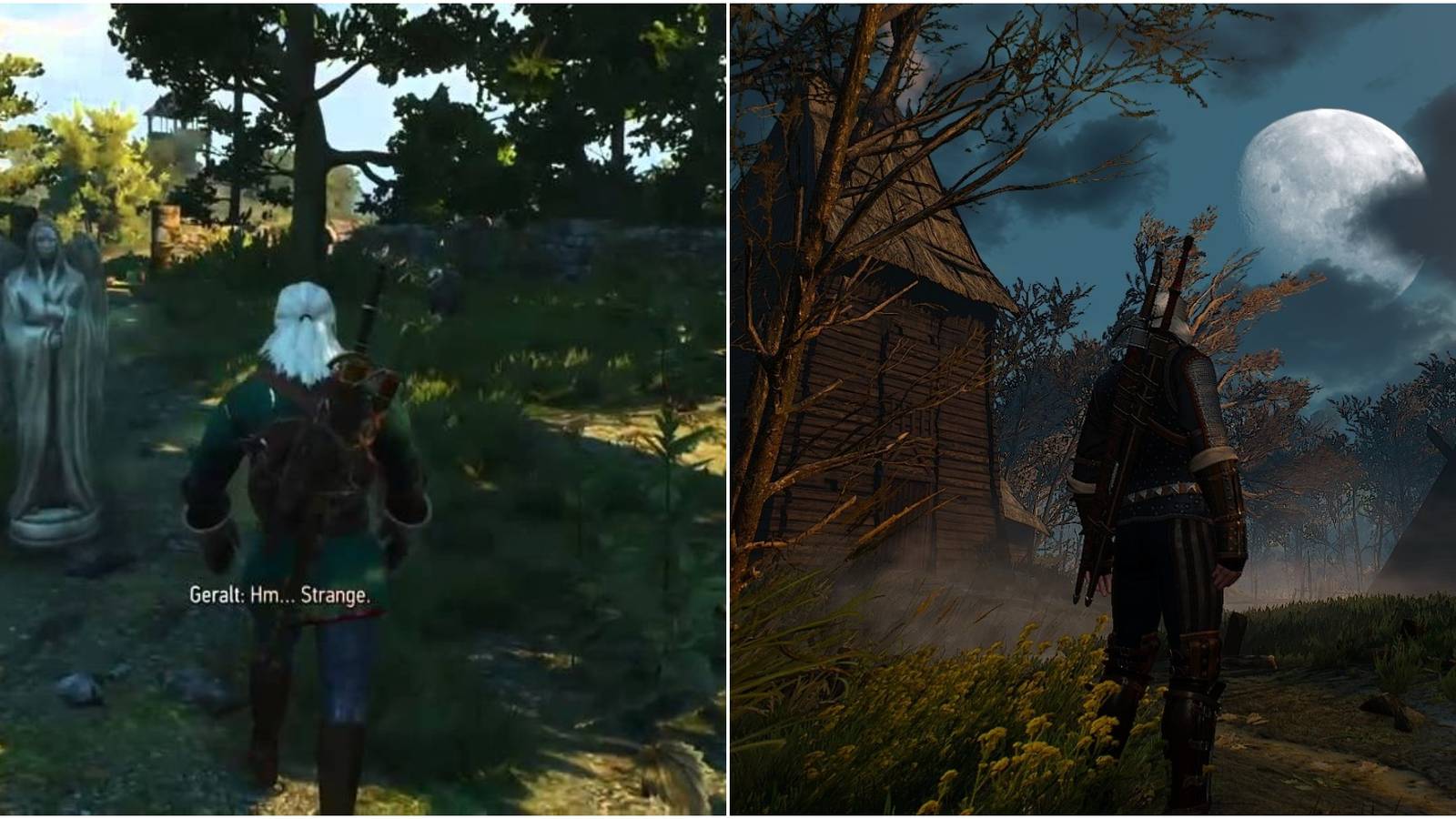 Lindenvale Graveyard, Crookback Bog are some creepy locations in Witcher 3
