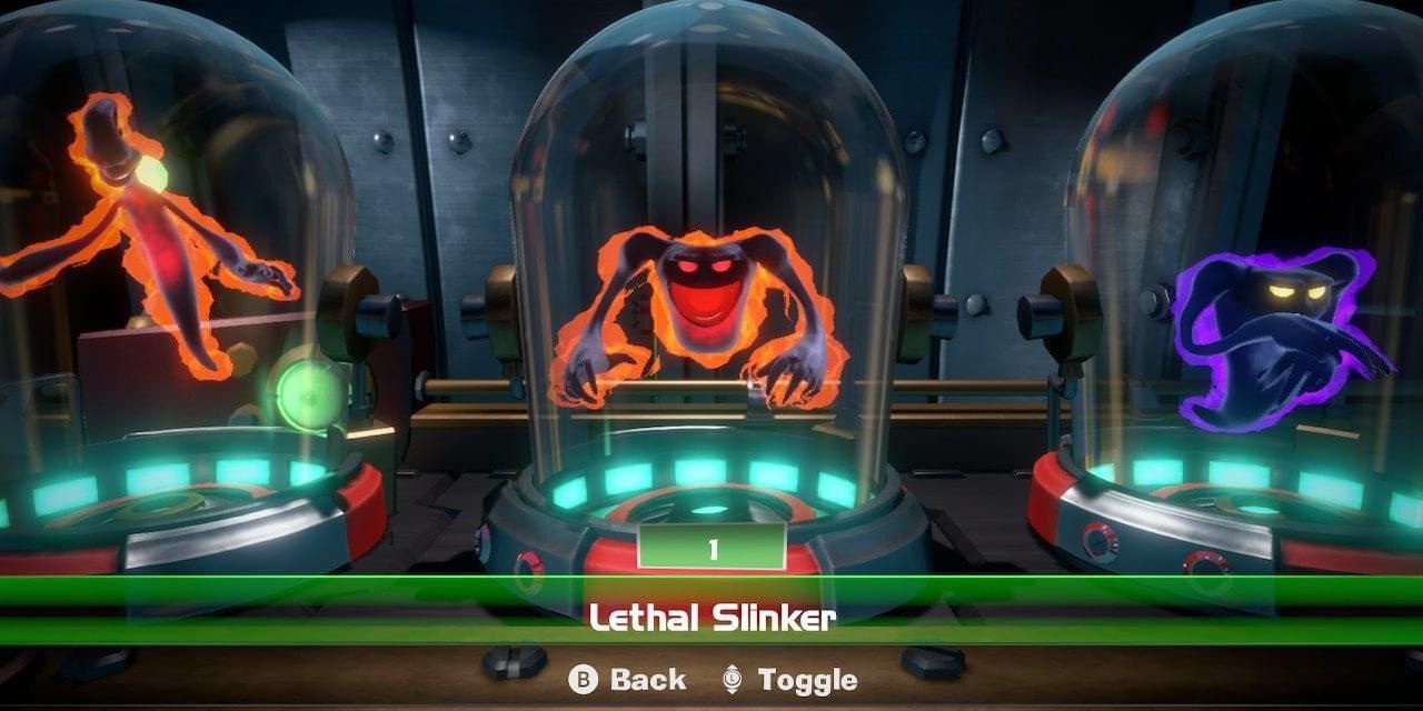Lethal Slinker in Luigi's Mansion 3
