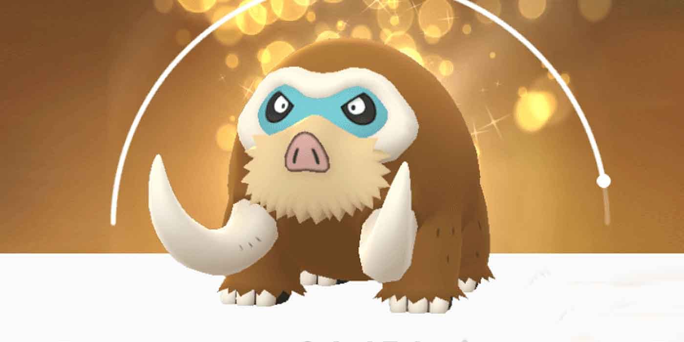 Тип Mamoswine Ice Ground в Pokemon GO