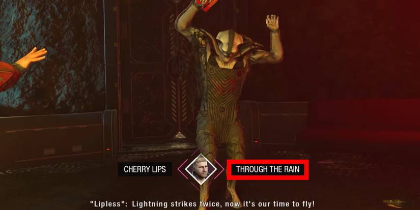 Marvel's Guardians of the Galaxy Lipless in bar singing storm rider song choice decision