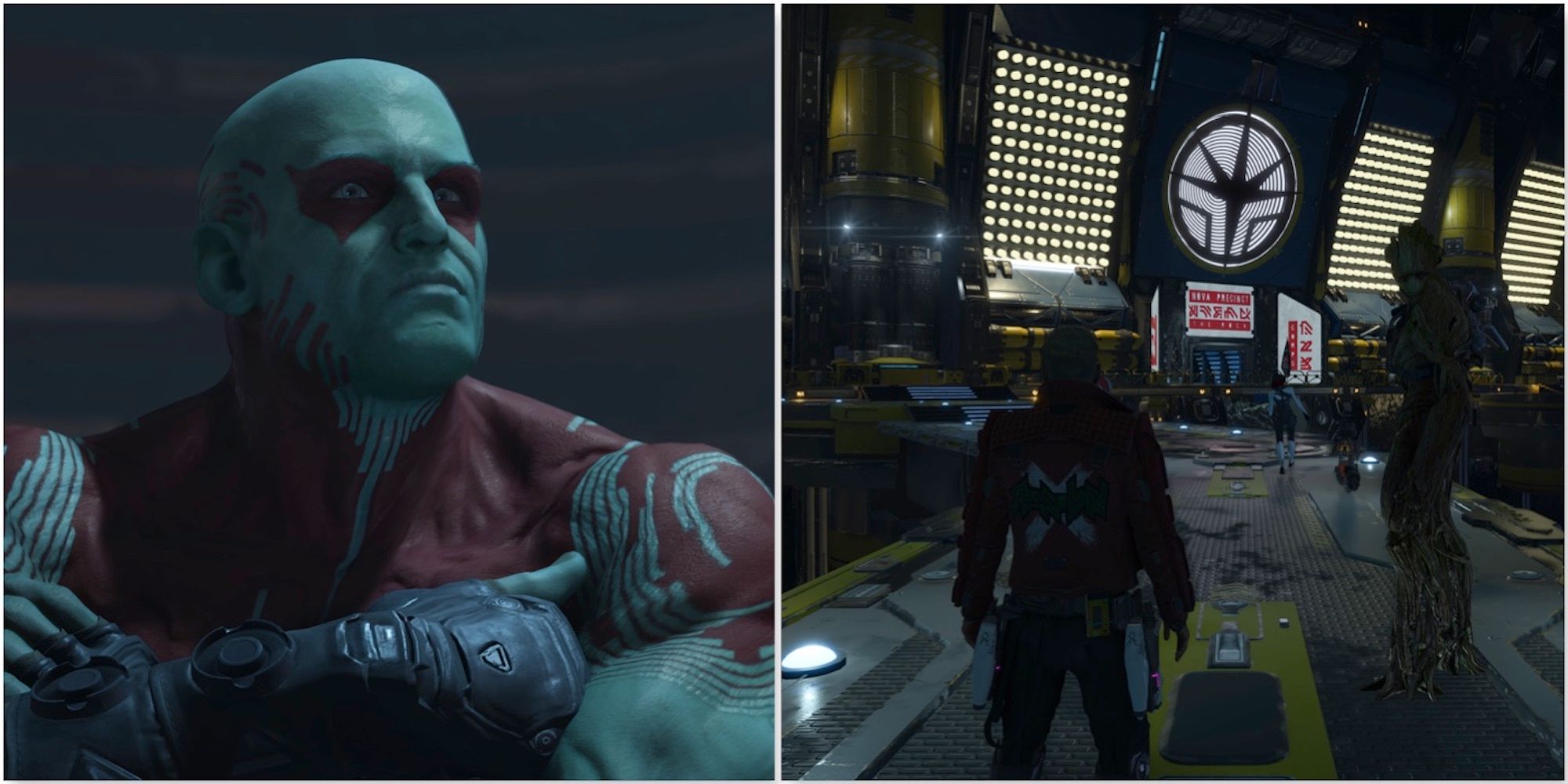 Drax and exploring the world in Marvel’s Guardians of the Galaxy