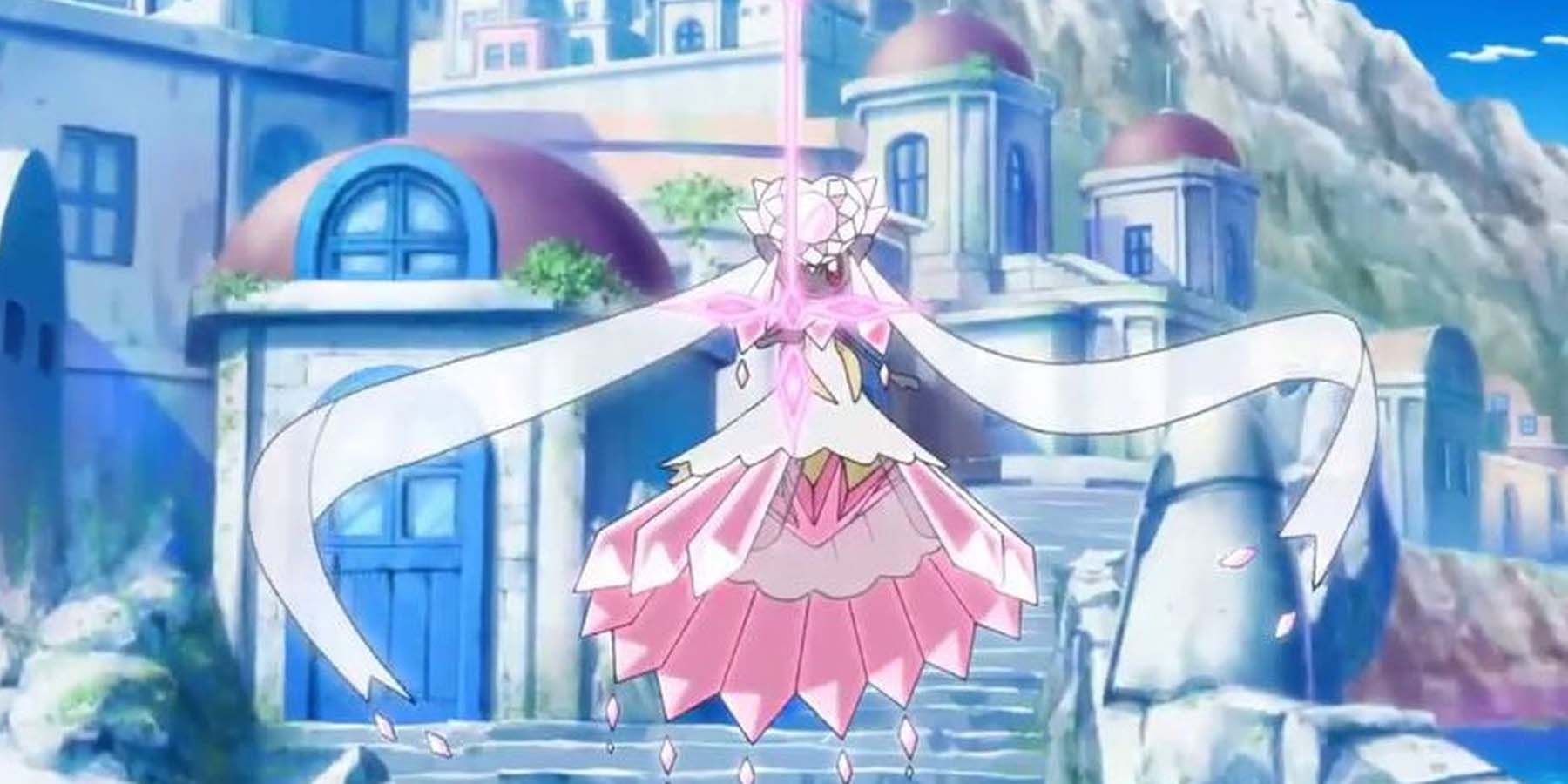 Mega Diancie from the Pokemon Anime 