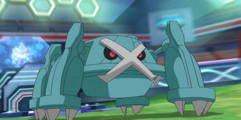 Pokemon Metagross in battle