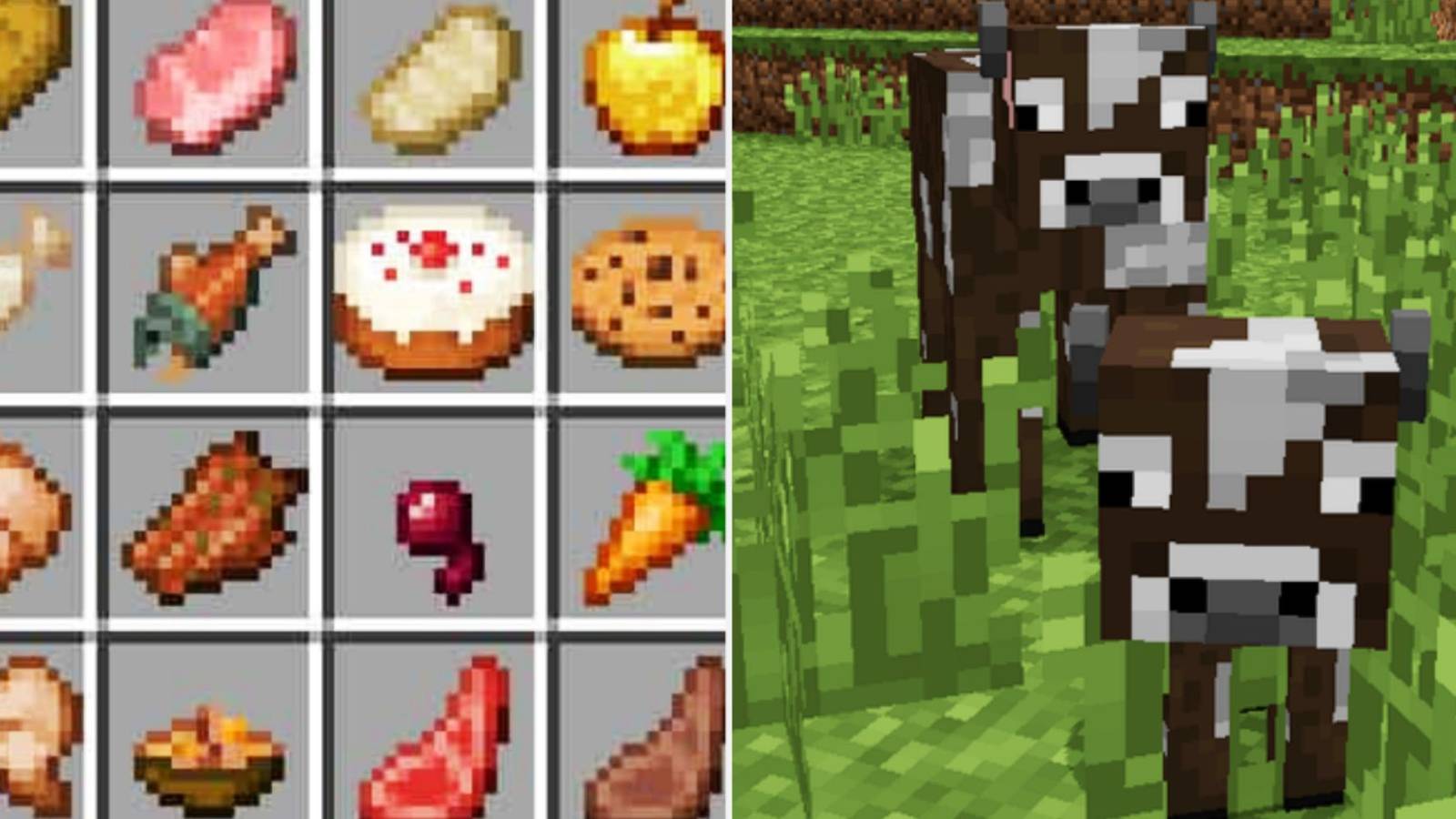 Minecraft Best Foods Feature