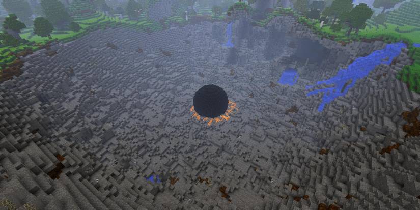 Minecraft Crater