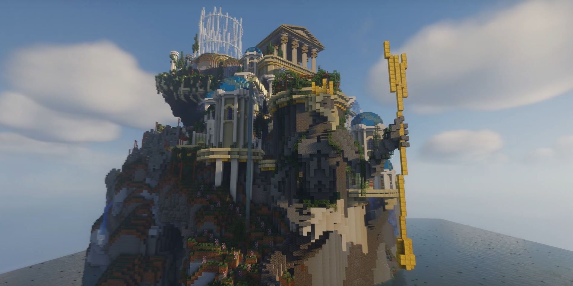 Minecraft Mount Olympus