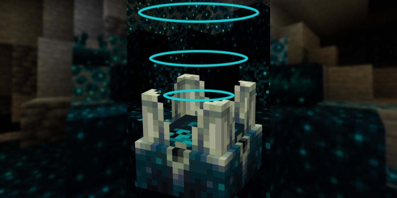 Minecraft Skulk Shrieker