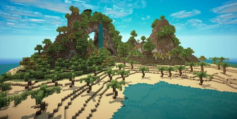 Minecraft Tropical Island