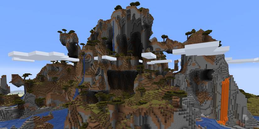 Shattered Savanna in Minecraft