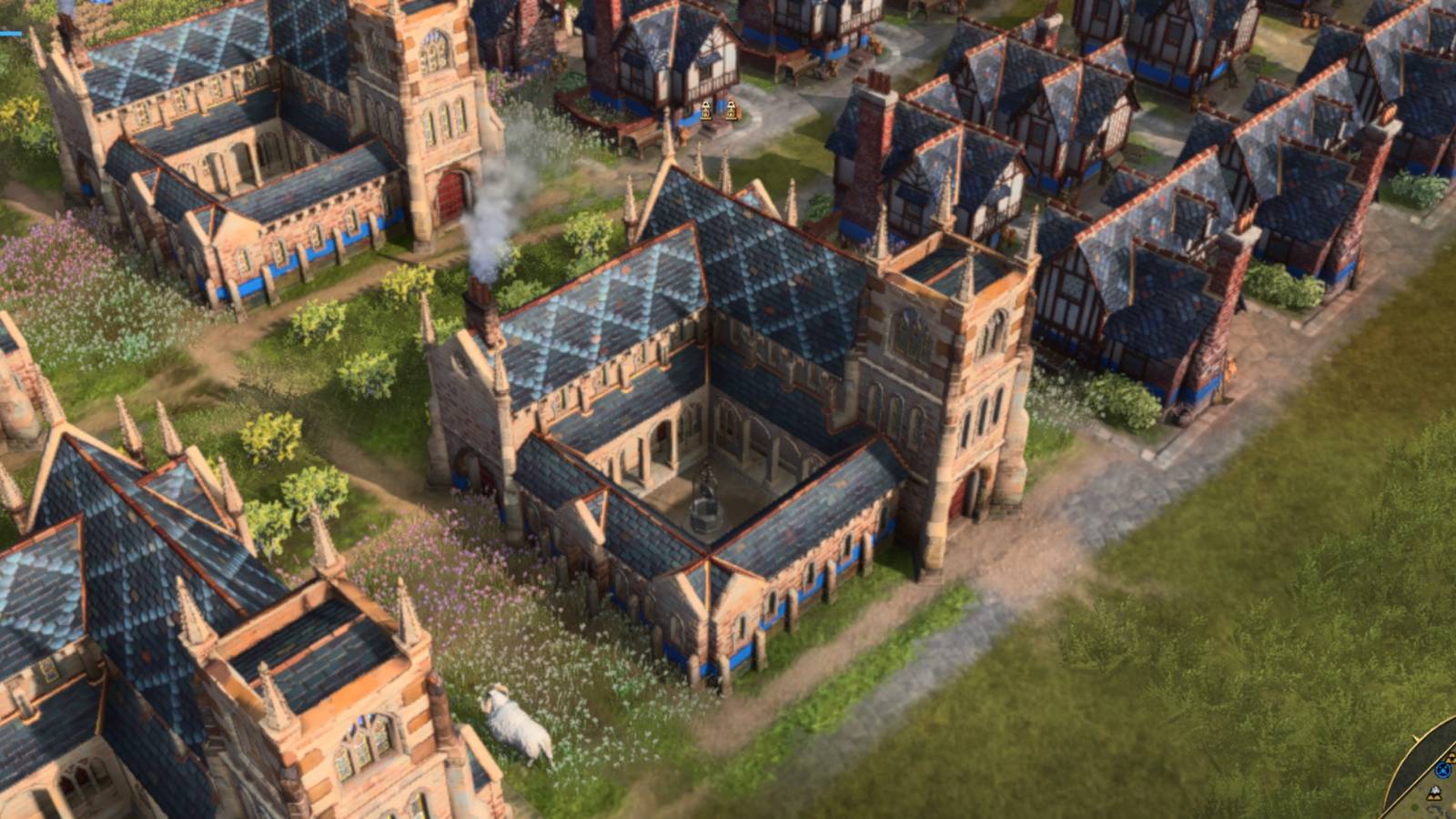 English Monastery with two Relics