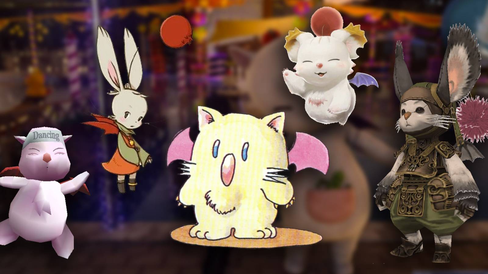 Moogles Origins Final Fantasy