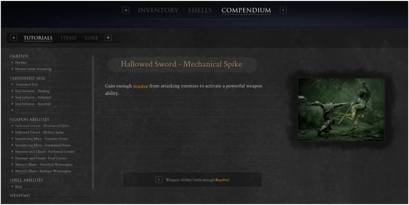 Mortal Shell Hallowed Sword