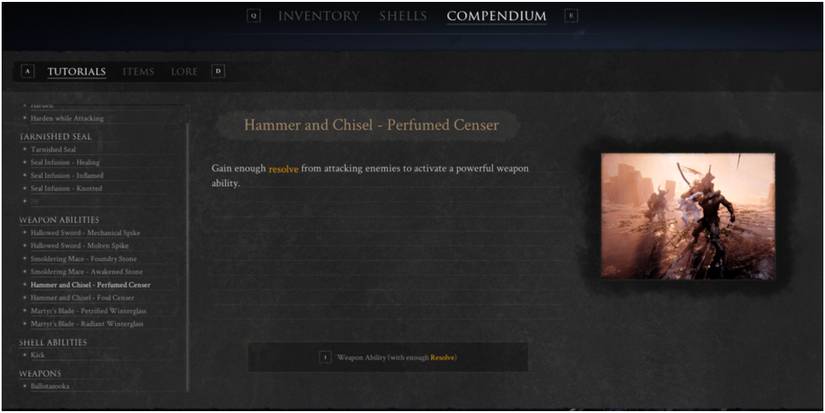 Mortal Shell Hammer and Chisel