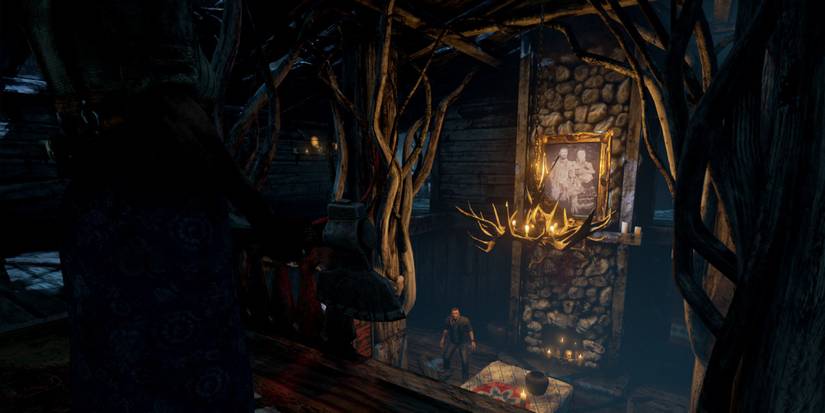 Mother's Dwelling interior in Dead by Daylight