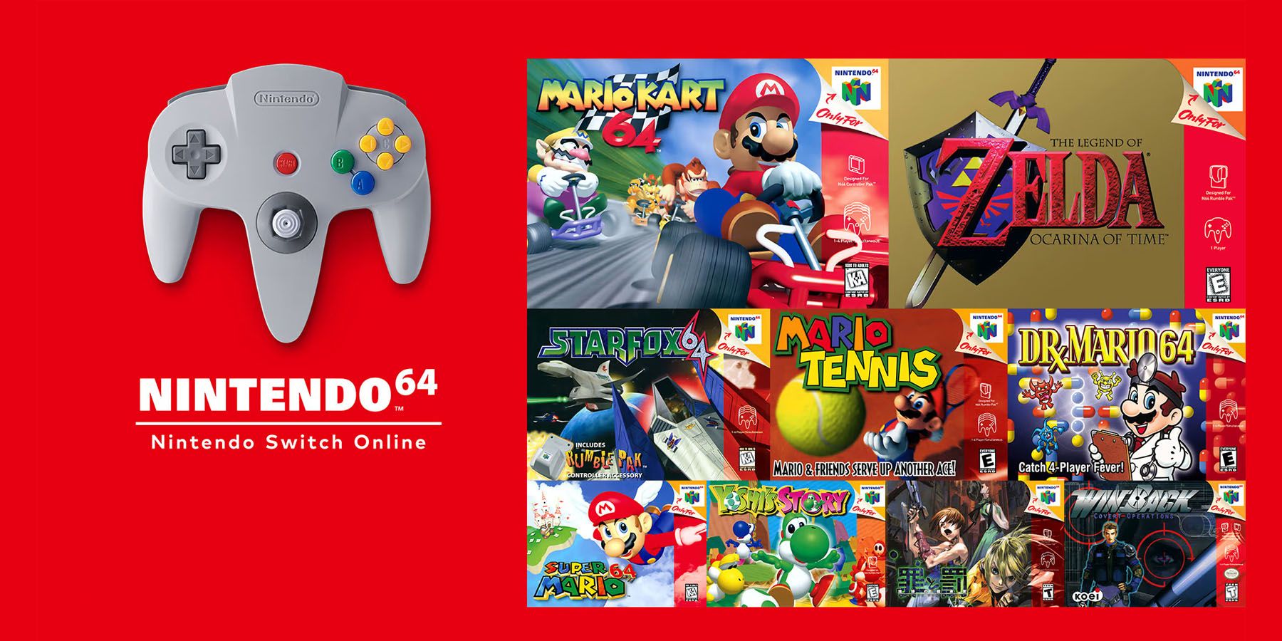 Will nintendo 64 games come to shop switch