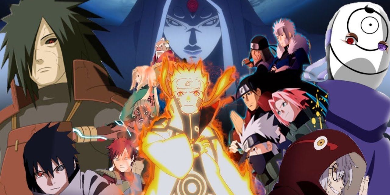 Naruto, Sasuke, Atatsuki in Forth Great Ninja War