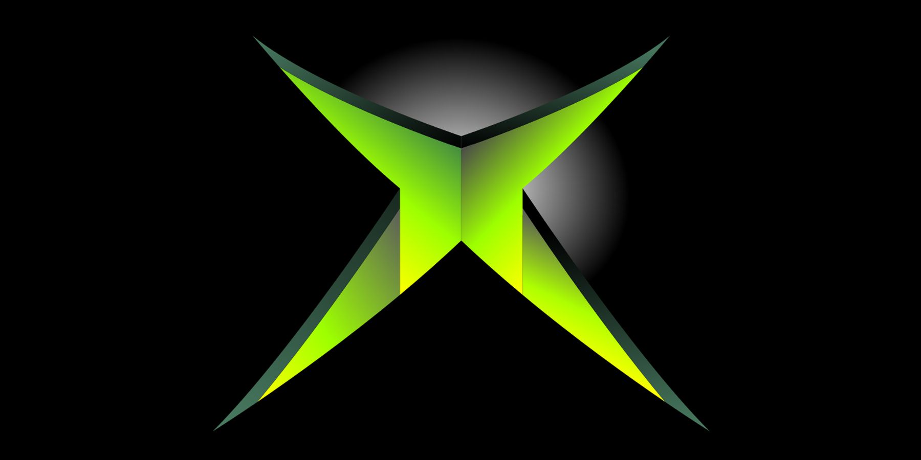 Origional Xbox green X logo