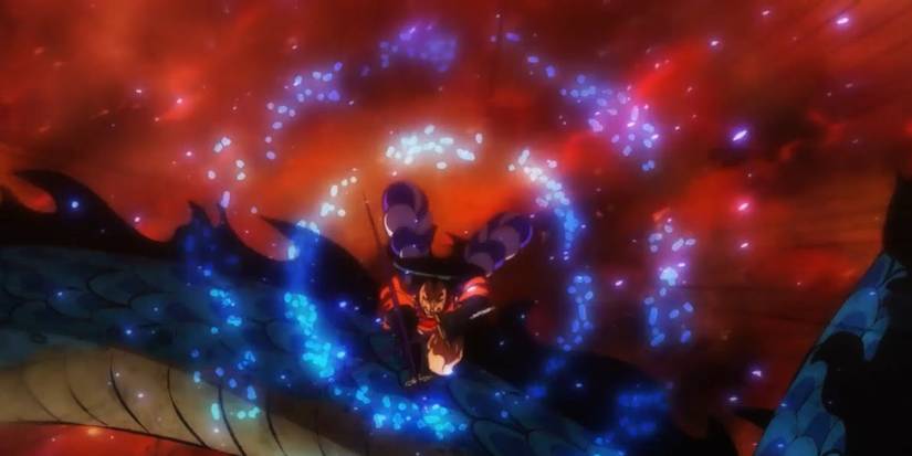 Oden attacking Kaido