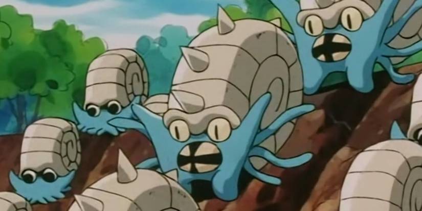 Pokemon Diamond and Pearl Omastar