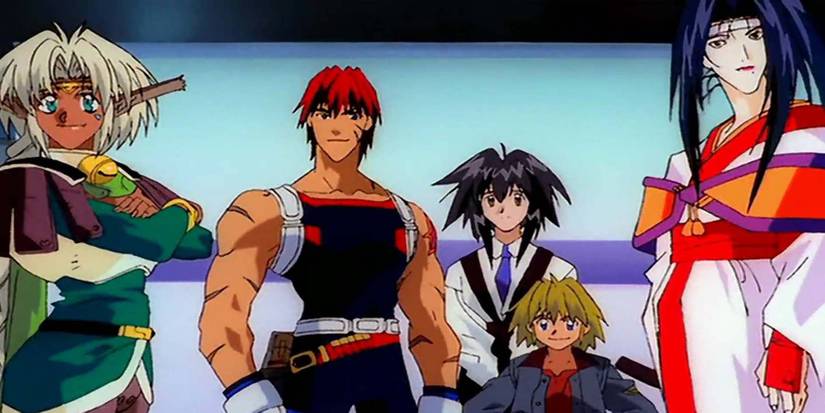 Outlaw Star anime crew