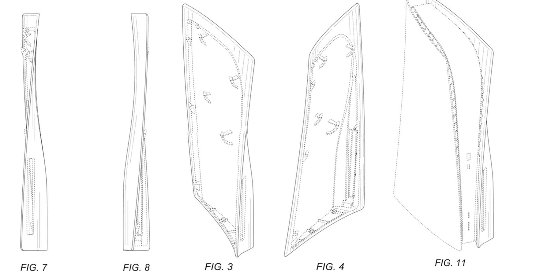 PS5 face plate patent