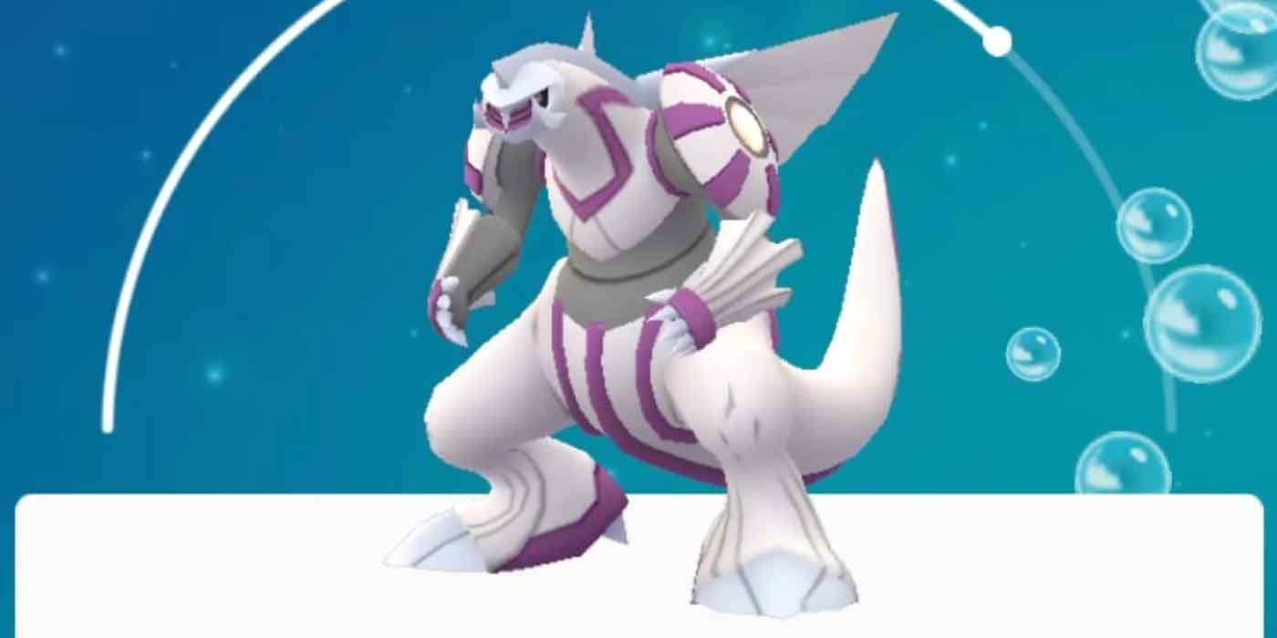 Palkia Water Dragon type in Pokemon GO