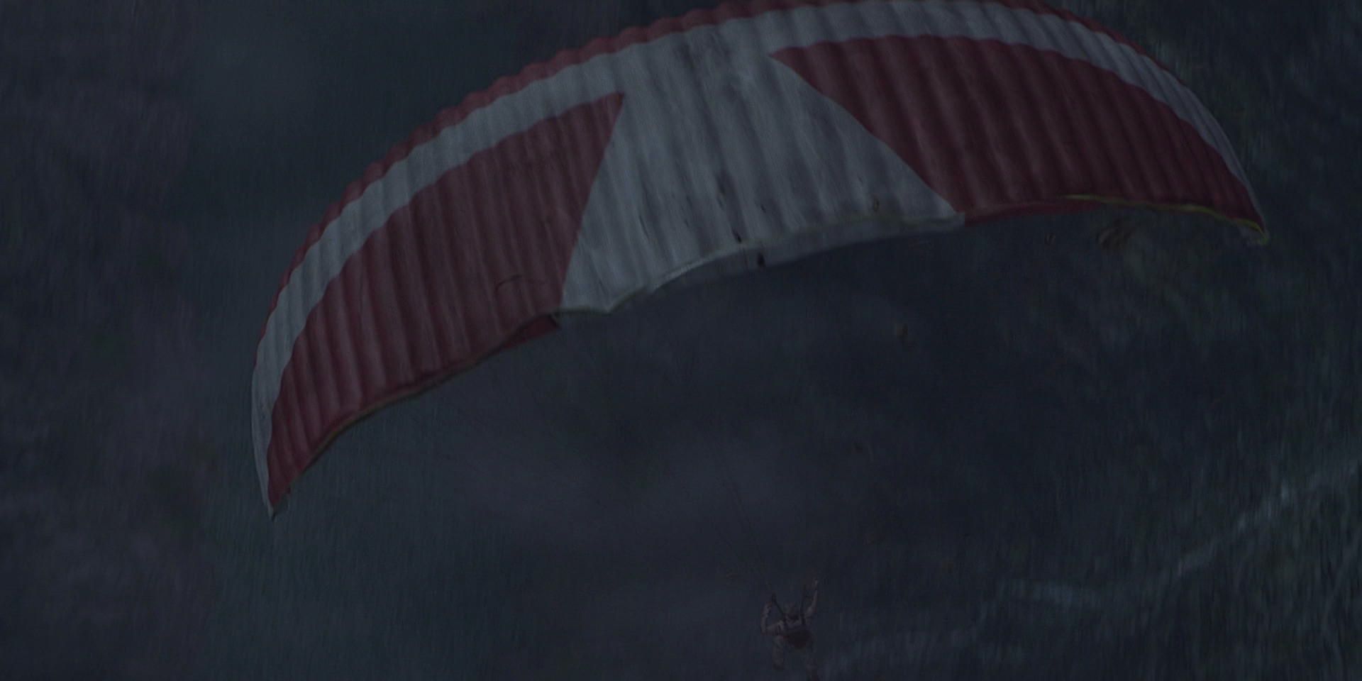 The parasail in Jurassic Park III