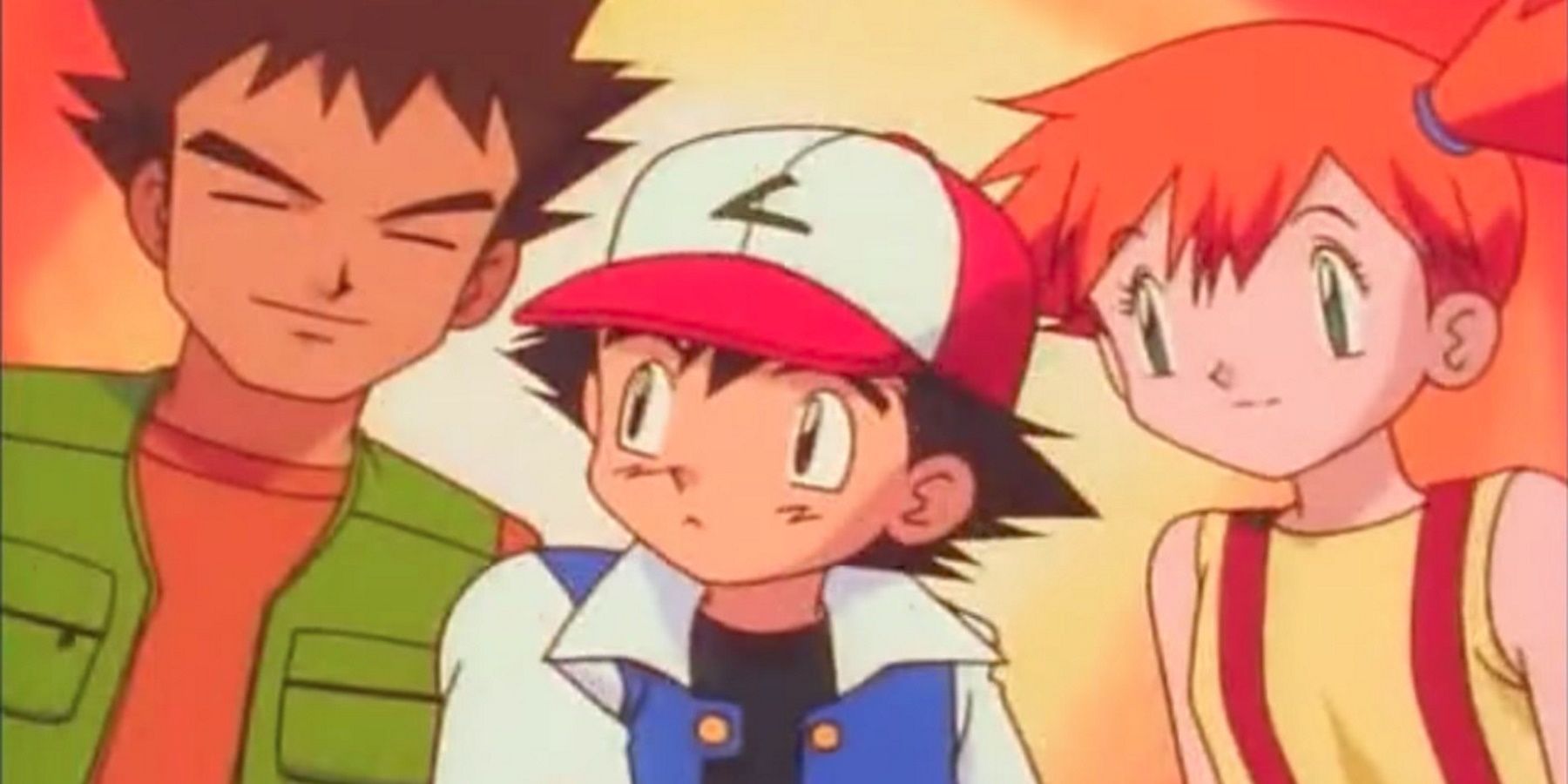 Pokemon Original Series Ash Misty and Brock