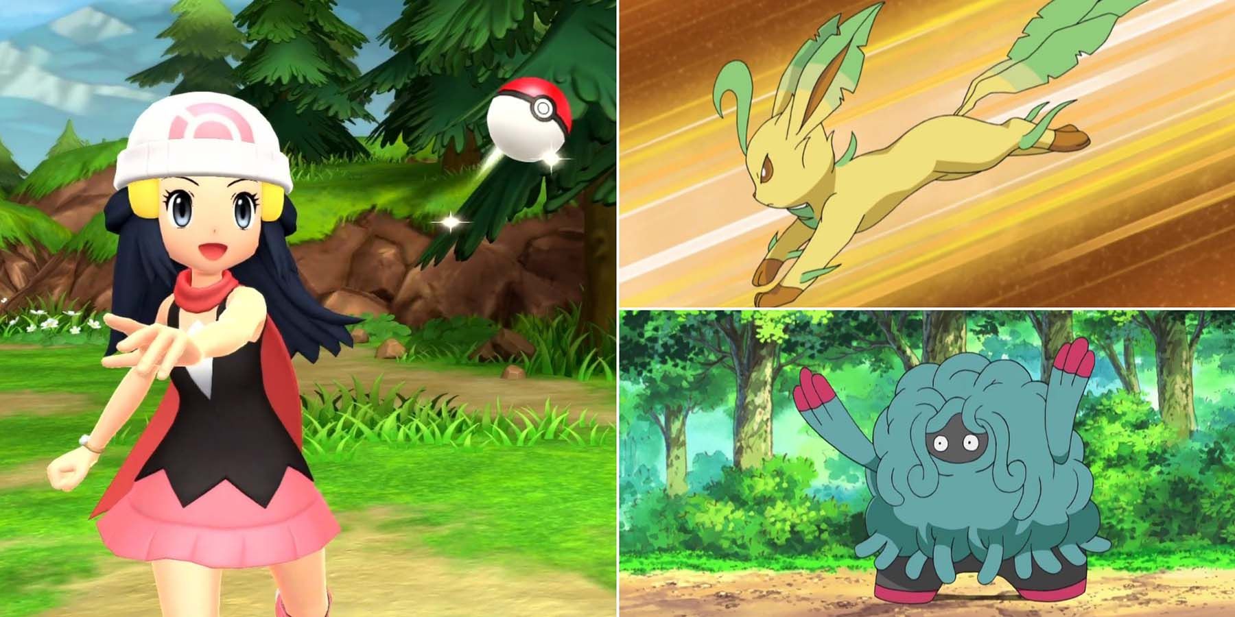 Pokemon Brilliant Diamond & Shining Pearl 10 Best Grass Type Pokémon & Where To Catch Them featured image