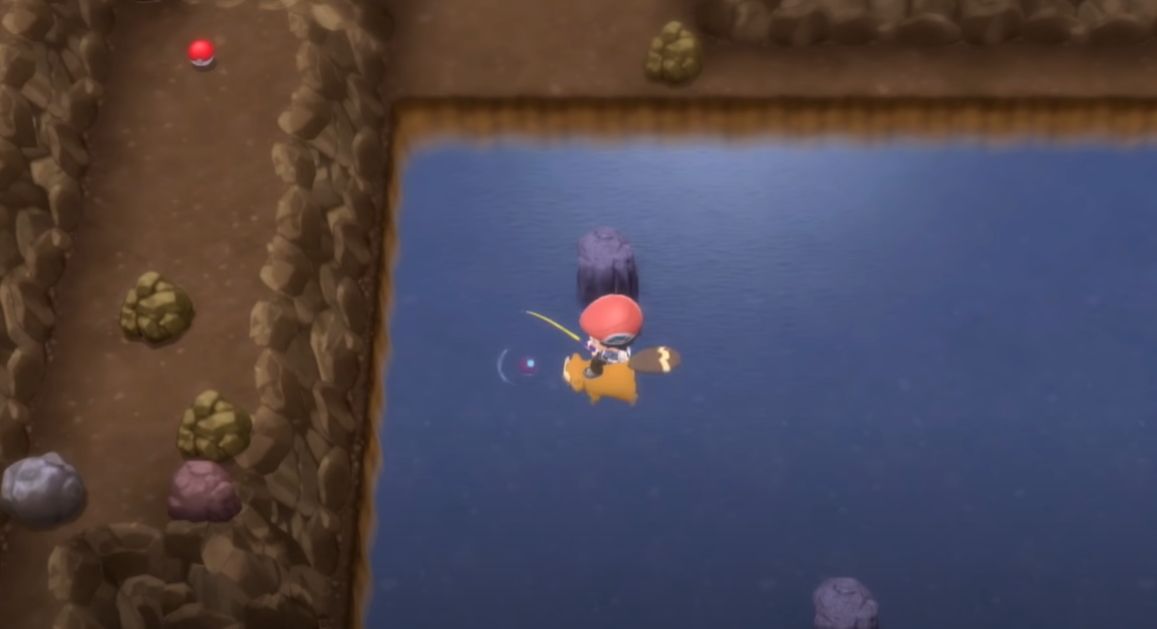 Pokemon Brilliant Diamond Feebas Fishing