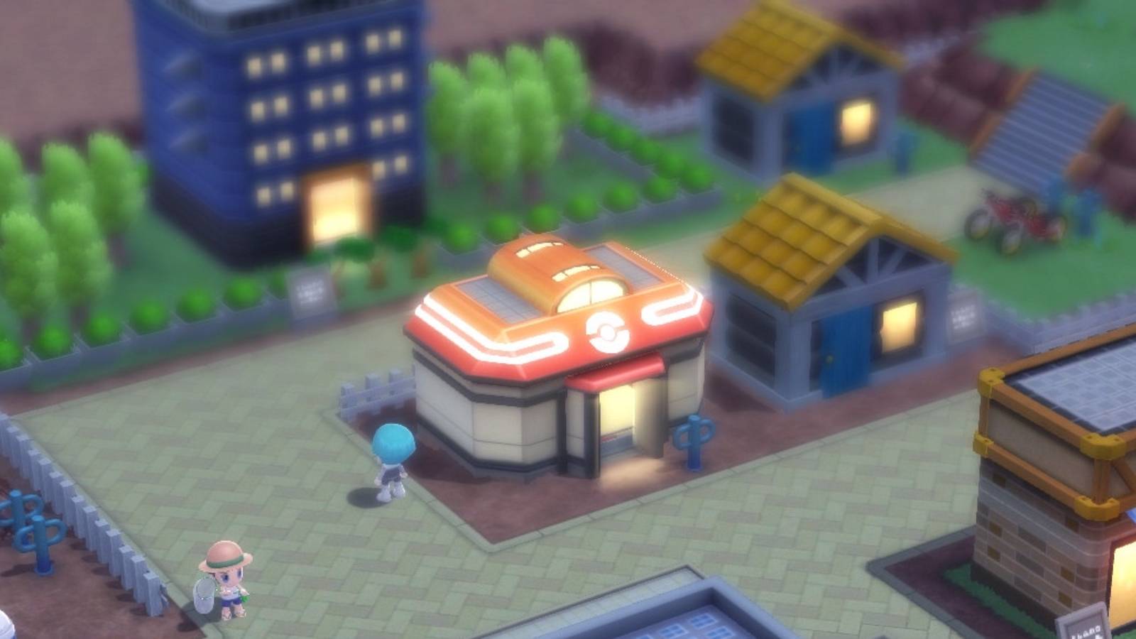 Pokemon Brilliant Diamond Shining Pearl Eterna City Pokecentre