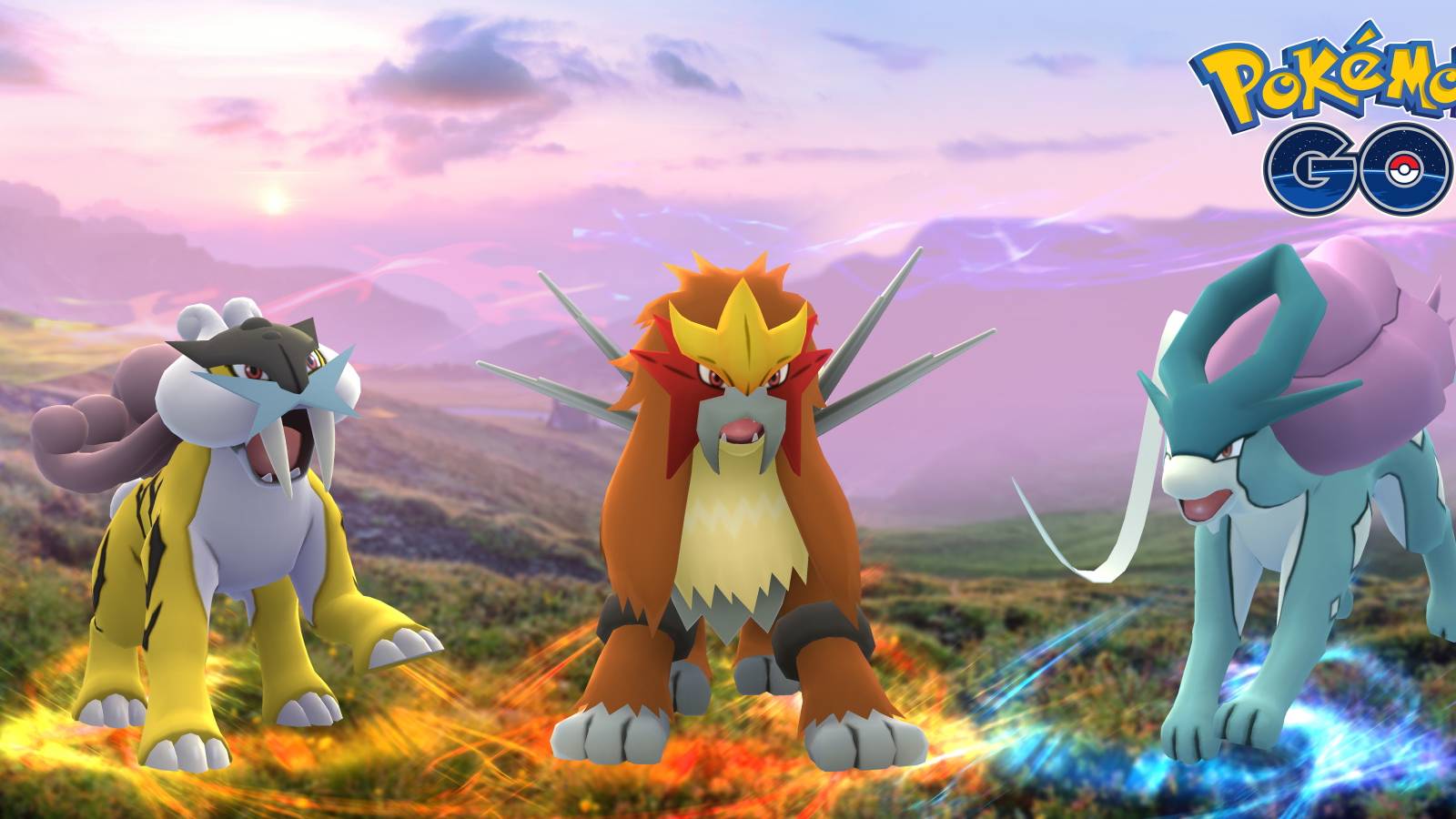 Pokemon Raikou Entei and Suicune