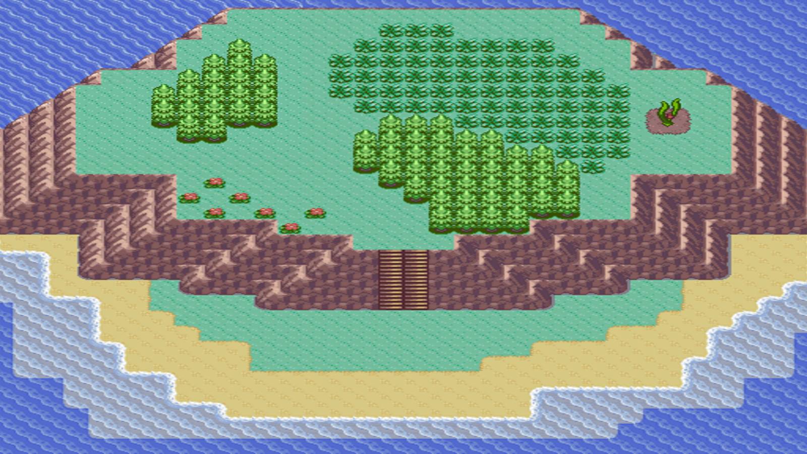 Pokemon Mirage Island Environment