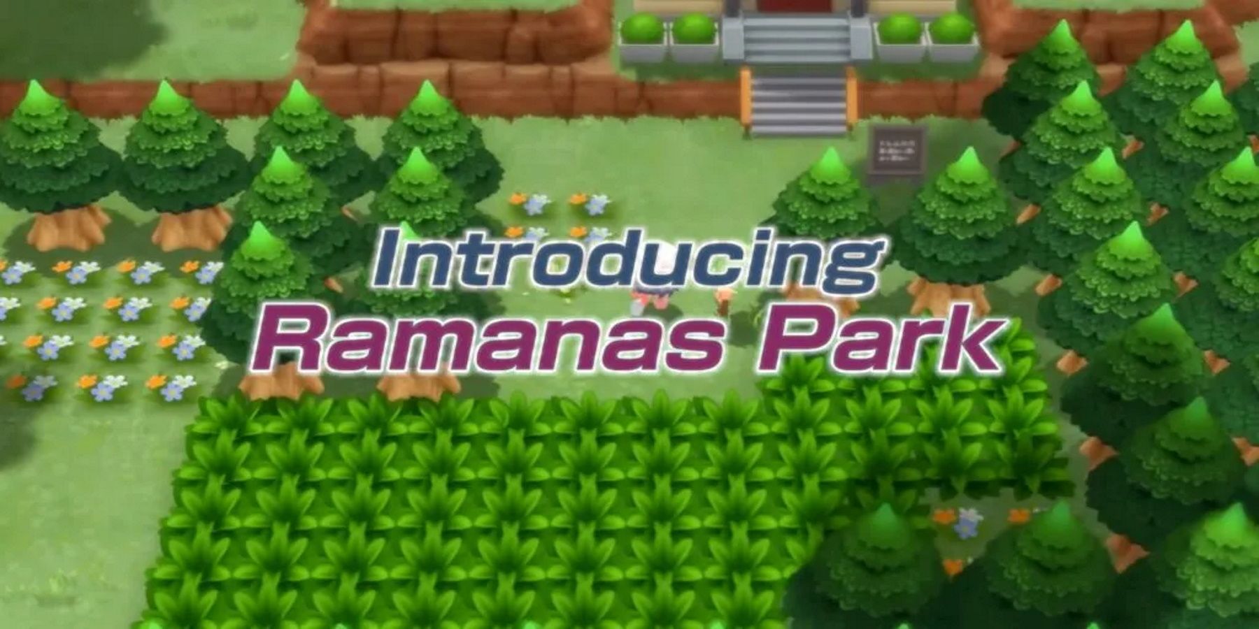 Apresentamos o Ramanas Park nos jogos Pokémon Brilliant Diamond e