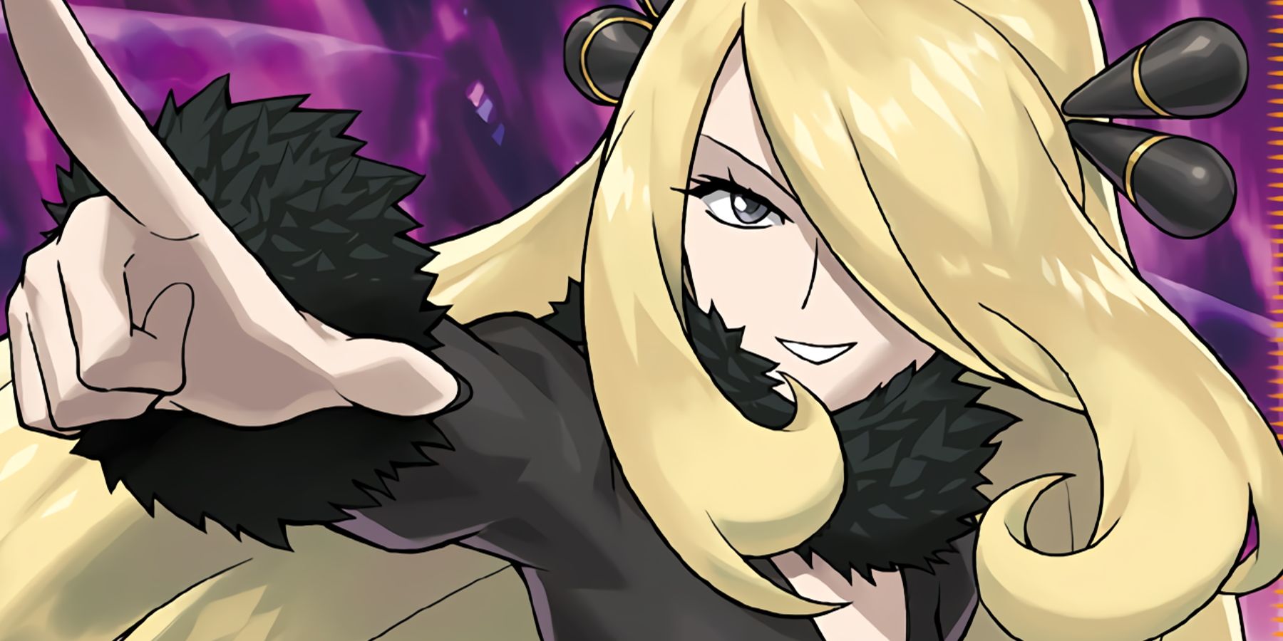 Pokemon TCG Cynthia Card Art 3