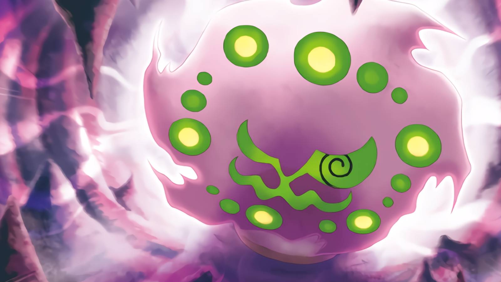 Pokemon TCG Spiritomb Card Art