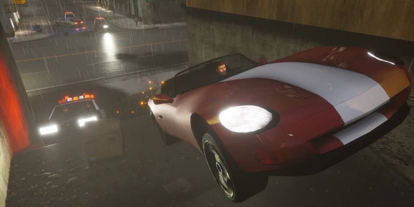 Police Chase From GTA 3 Definitive Edition