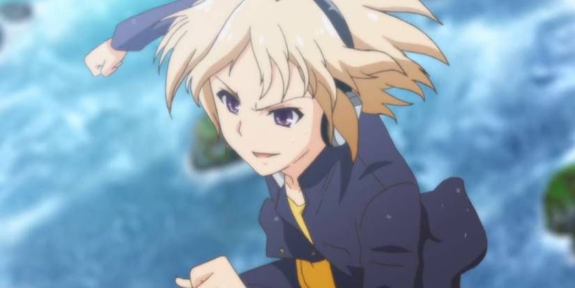 Problem Children Are Coming Izayoi Sakamaki about to throw a punch