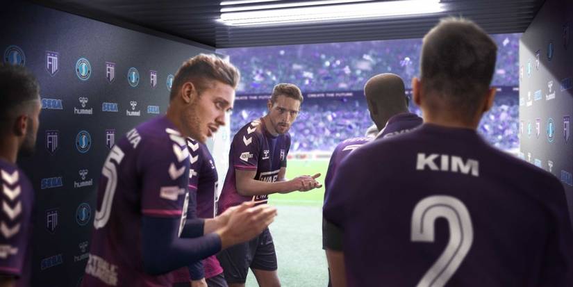 Promo art for Football Manager 2022