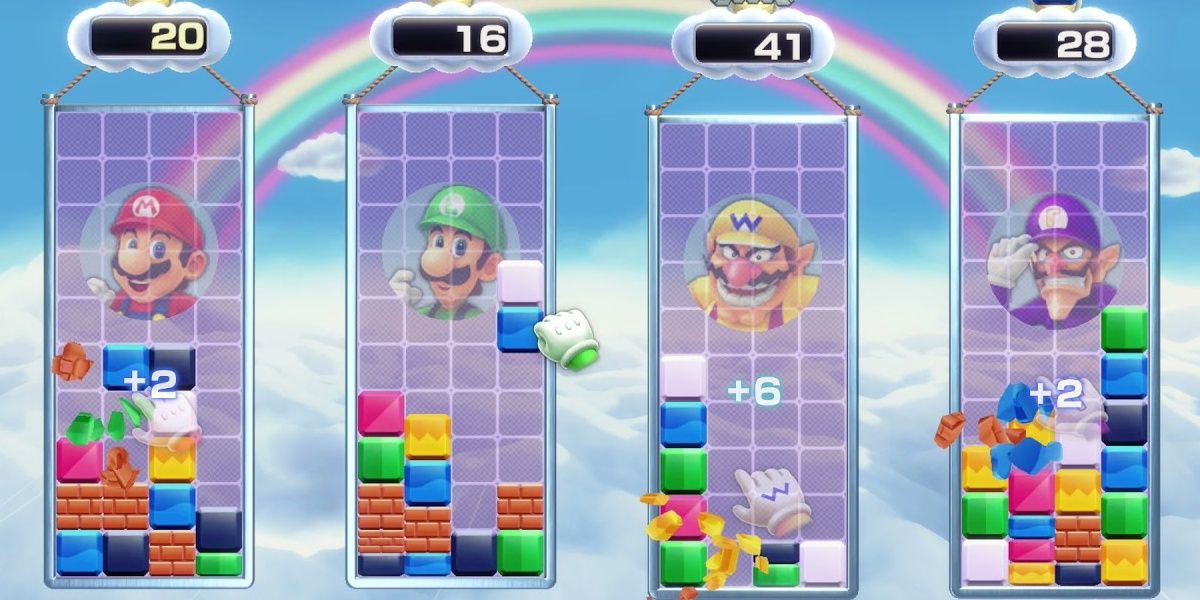 Mario Party Superstars Mario's Puzzle Party Minigame