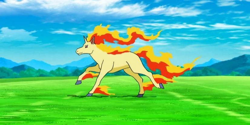 Pokemon Rapidash Running
