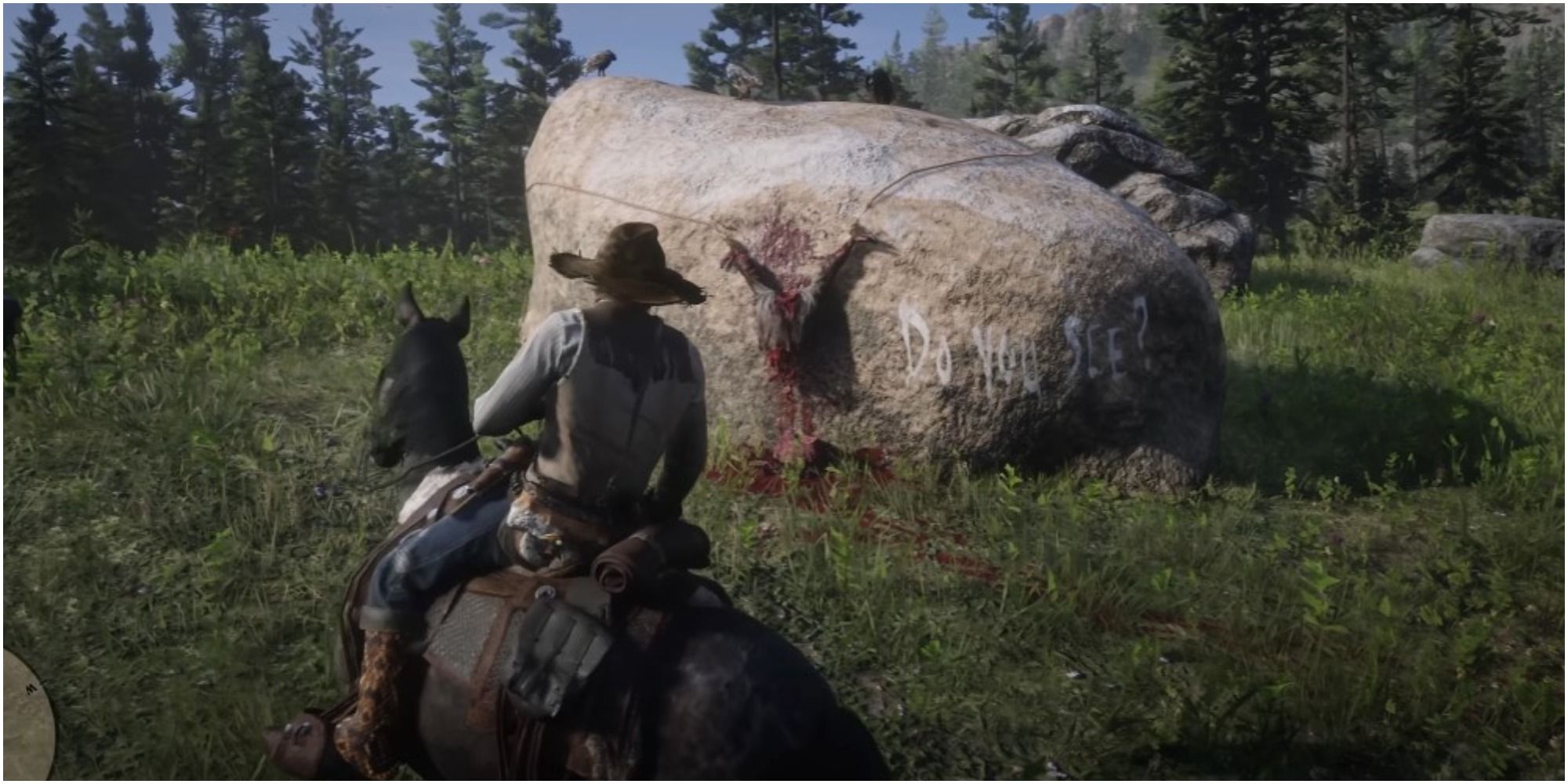 Red Dead Redemption 2 Coming Across A Clue From The Murderer
