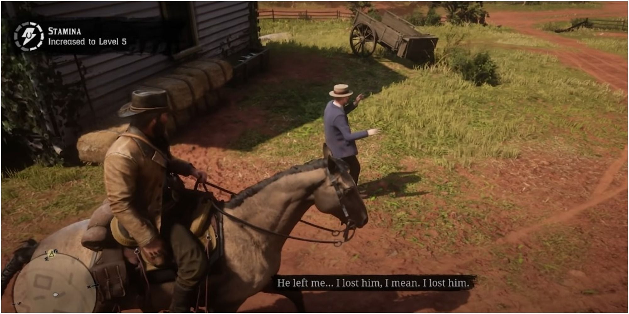 Red Dead Redemption 2 Nigel Suggesting That Gavin May Have Left Him