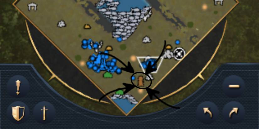 Relic icon on the minimap