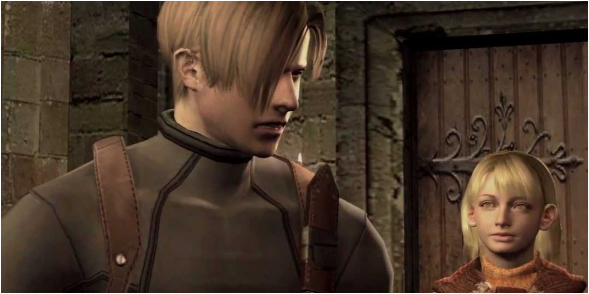 Resident Evil 4 Катсцена Леона и Эшли