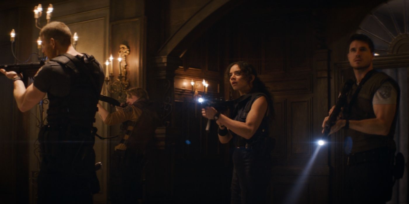 Resident Evil: Welcome To Raccoon City production still