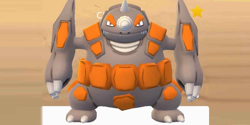 Rhyperior Ground Rock type in Pokemon GO