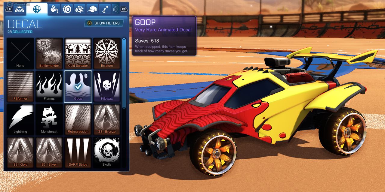 Rocket League The 10 Best Decals Goop